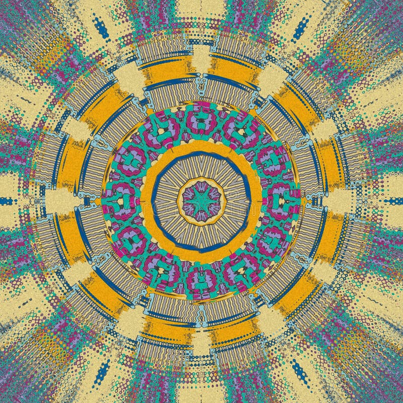 De samenvatting trekt met lichte kleuren royalty-vrije illustratie De samenvatting trekt met lichte kleuren royalty-vrije illustratie