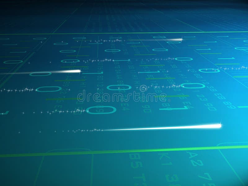 Technologische Abstractie vector illustratie