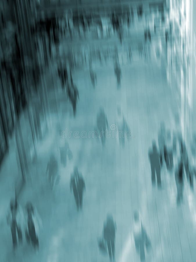 Abstract winkelcentrum stock illustratie