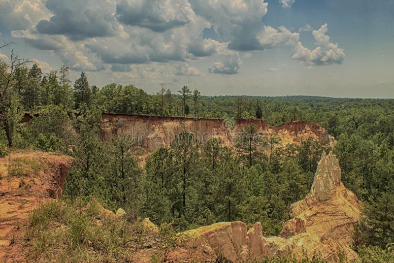 De Scenische aanzicht van het Canyon van de Voorziening royalty-vrije stock afbeelding De Scenische aanzicht van het Canyon van de Voorziening royalty-vrije stock afbeelding