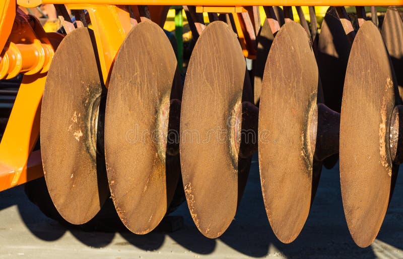 Landbouw Schijven stock afbeeldingen Landbouw Schijven stock afbeeldingen