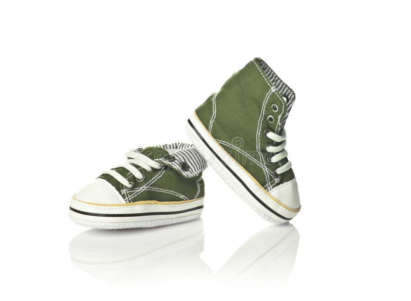 De Schoenen van de baby stock foto's De Schoenen van de baby stock foto's