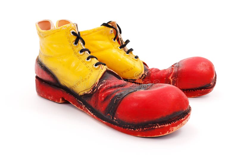 De schoenen van de clown