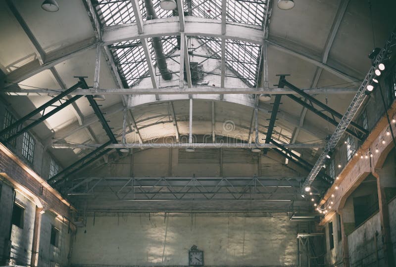 De scène van de fabriek stock foto's