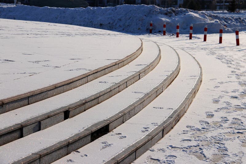De sneeuwaarde stock fotografie