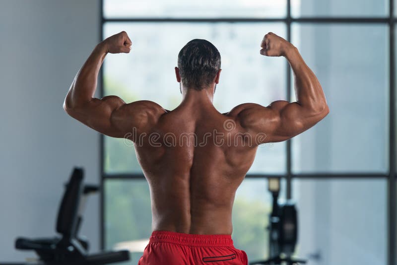De spierspieren van de Mensenverbuiging brengen Dubbele Bicepsen groot stellen royalty-vrije stock afbeeldingen De spierspieren van de Mensenverbuiging brengen Dubbele Bicepsen groot stellen royalty-vrije stock afbeeldingen