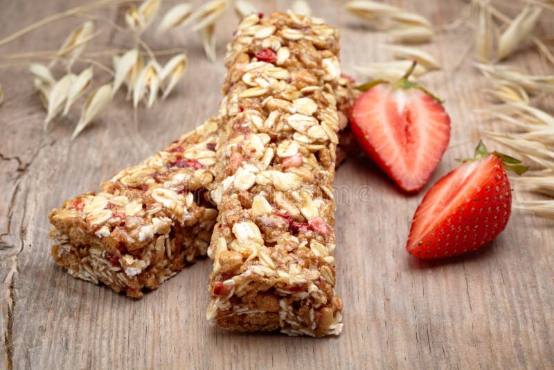 De staaf van Granola royalty-vrije stock afbeelding De staaf van Granola royalty-vrije stock afbeelding