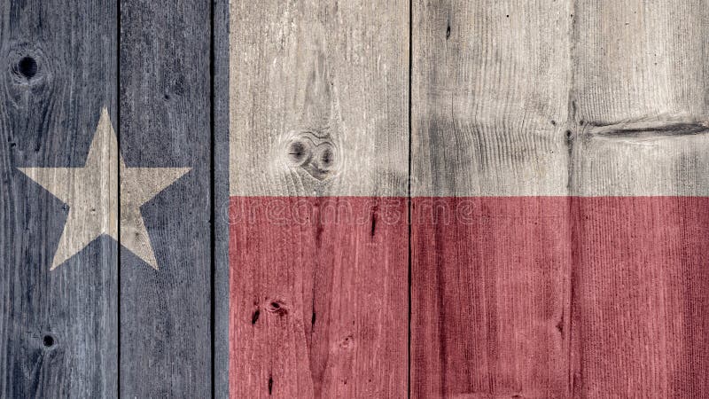 De Staat Texas Flag Wooden Fence van de V.S. royalty-vrije stock afbeelding De Staat Texas Flag Wooden Fence van de V.S. royalty-vrije stock afbeelding