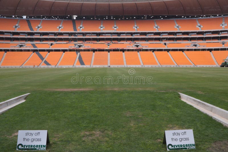 De Stad van het voetbal, Johannesburg stock afbeelding De Stad van het voetbal, Johannesburg stock afbeelding