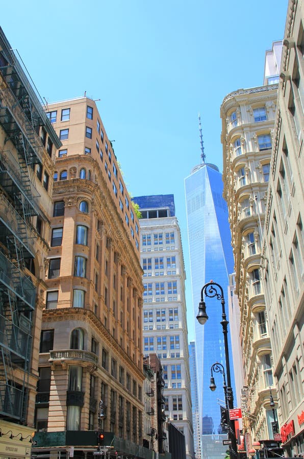 De Stad Van Manhattan, New York, De V.S. Redactionele Afbeelding