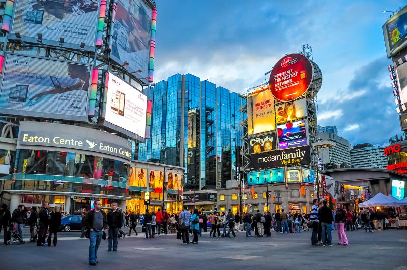 De Stad Van Toronto, Canada Redactionele Stock Afbeelding Image of