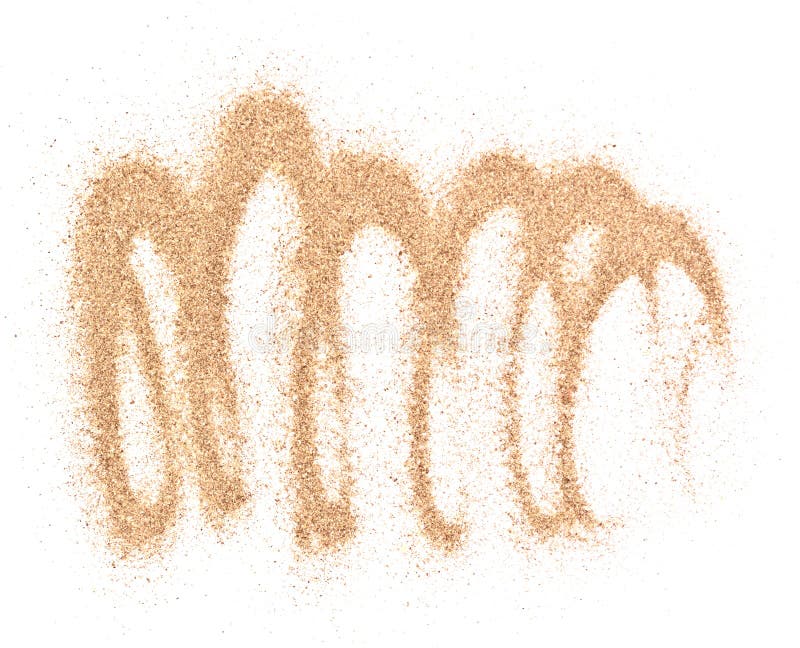 De stapel van het zand stock fotografie