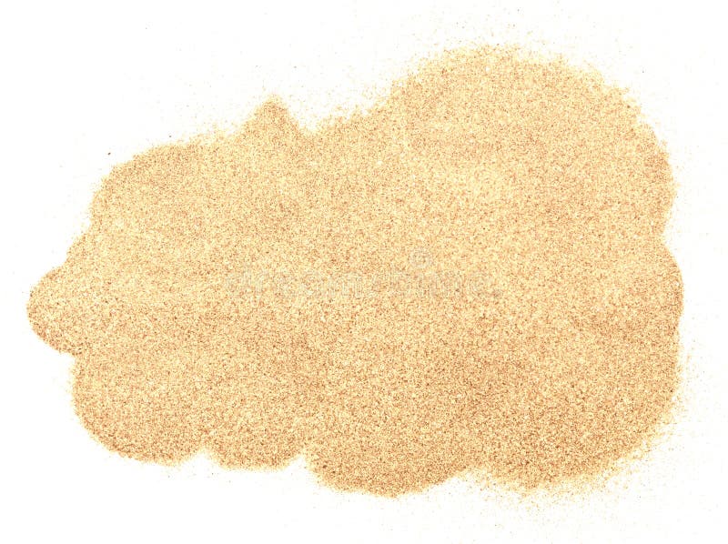 De stapel van het zand stock fotografie