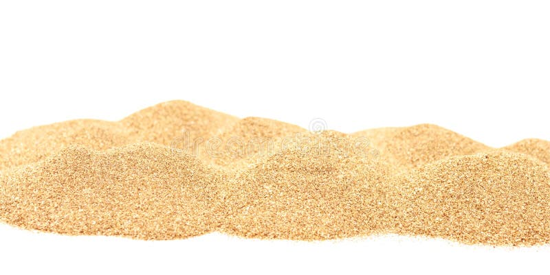 Zandhoop stock foto