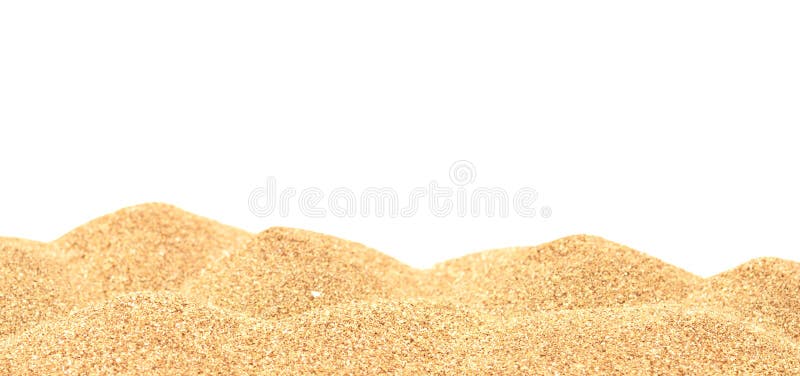 Zandhoop royalty-vrije stock afbeeldingen