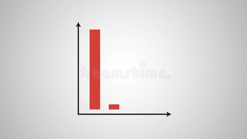 De statistieken verspert dalende HD-animatie