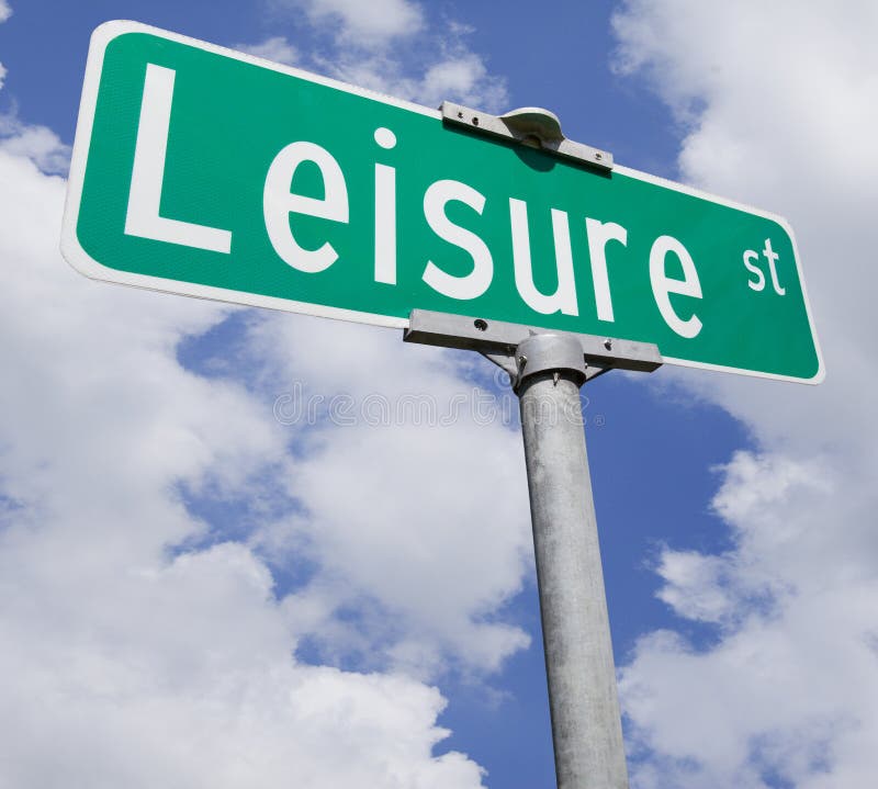 Vrijetijdsroutebord stock foto's