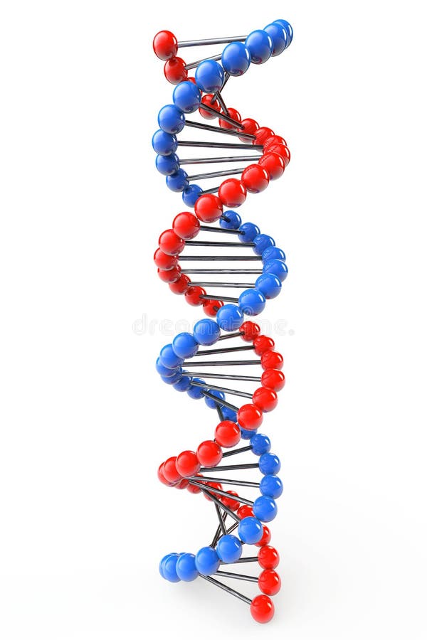 DNA-structuur stock illustratie