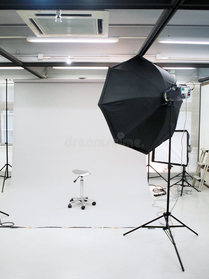 Fotostudio stock foto