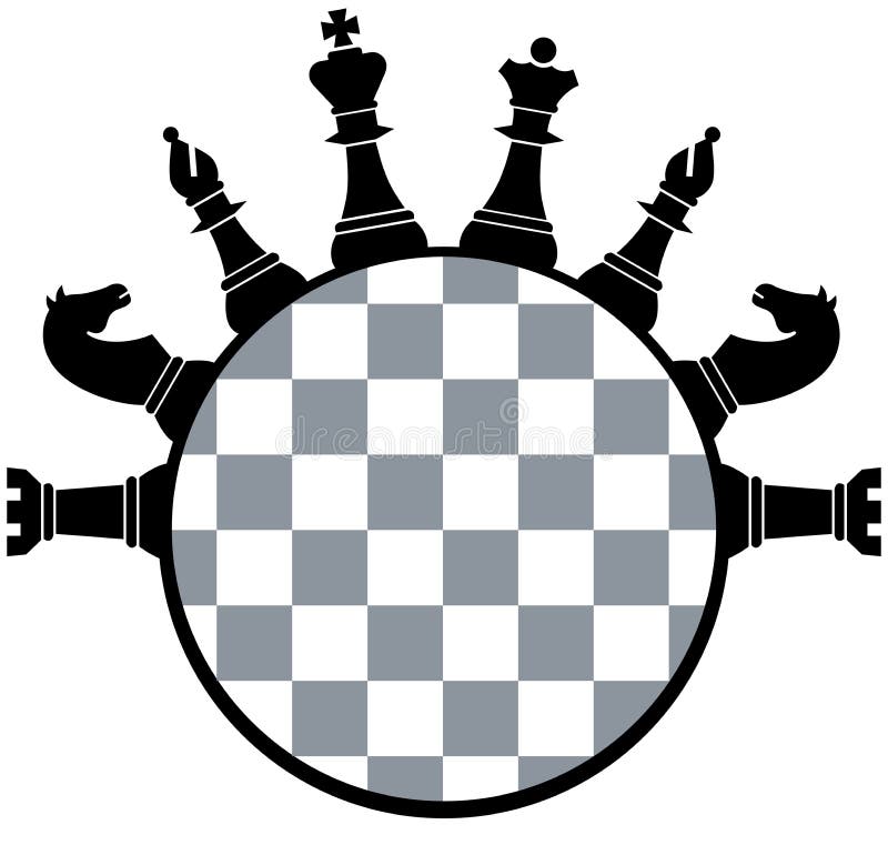 De stukken van de schaakraad