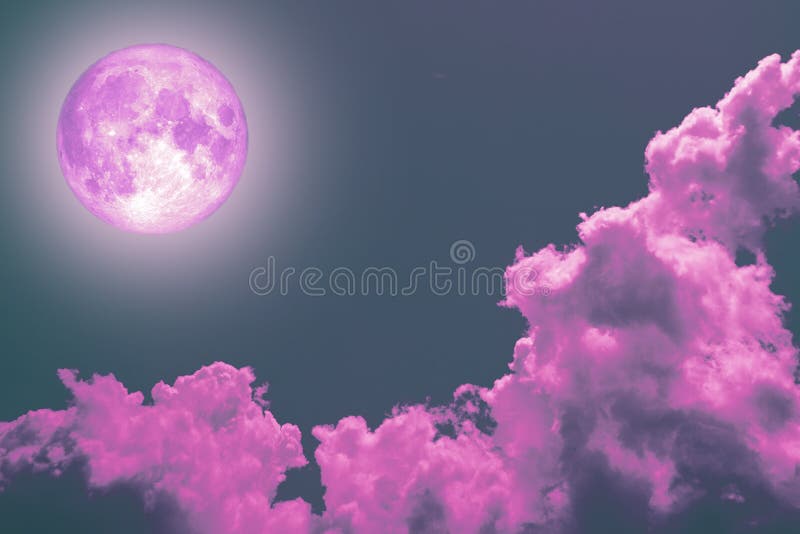 super full pink moon back silhouette colorful sky, Elements of this image furnished by NASA. super full pink moon back silhouette colorful sky, Elements of this image furnished by NASA