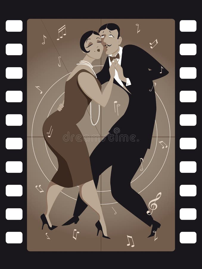 De tango stemt stock illustratie De tango stemt stock illustratie