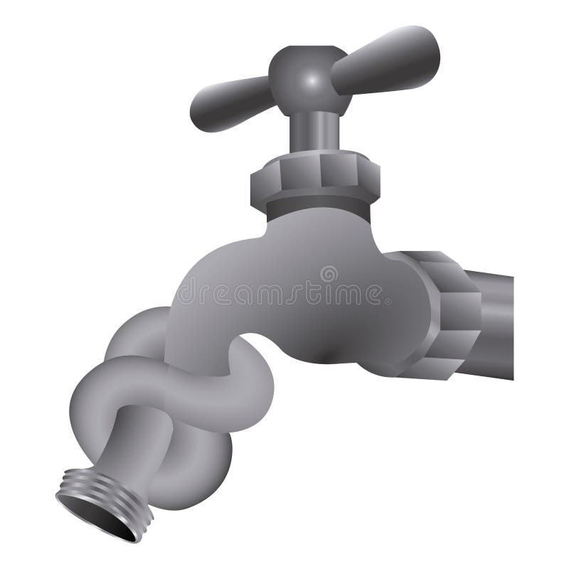 de tapkraan bewaart het waterpictogram royalty-vrije illustratie de tapkraan bewaart het waterpictogram royalty-vrije illustratie
