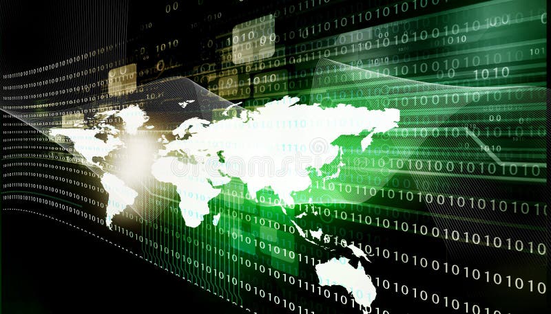 De technologieën van Internet stock afbeelding De technologieën van Internet stock afbeelding
