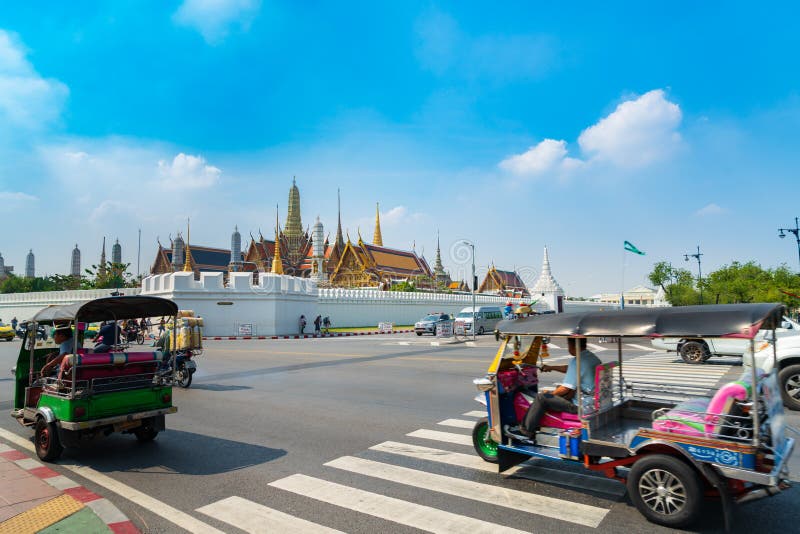 De tempel van Emerald Buddah stock afbeelding De tempel van Emerald Buddah stock afbeelding