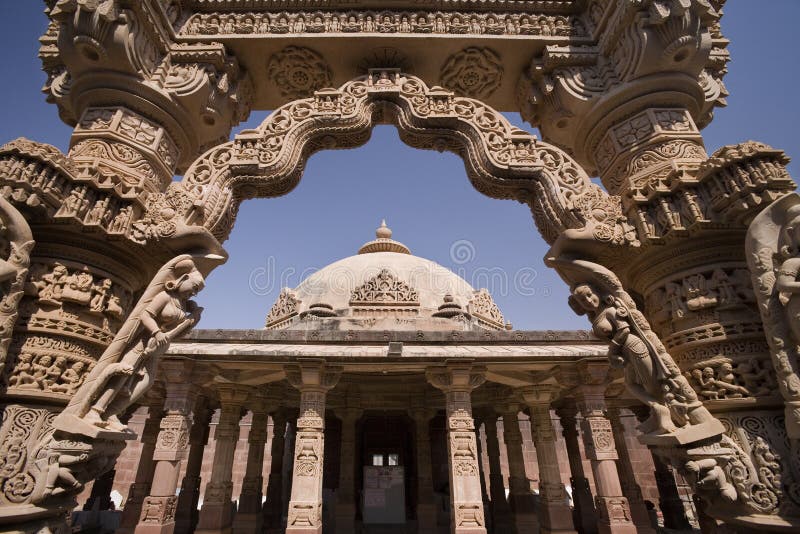 Mahavira Temple in the town of Osian near Jodhpur in Rajasthan. India. Mahavira Temple in the town of Osian near Jodhpur in Rajasthan. India