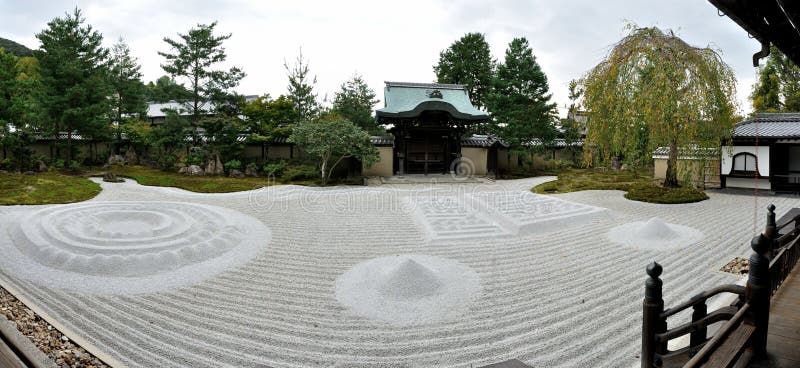 De Tempel Zen Tuin Van Kyoto Kodaiji Stock Afbeelding - Image Of Japans, Boeddhisme: 81668927