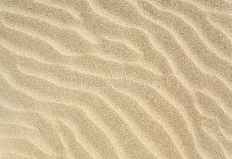 De textuur van het zand