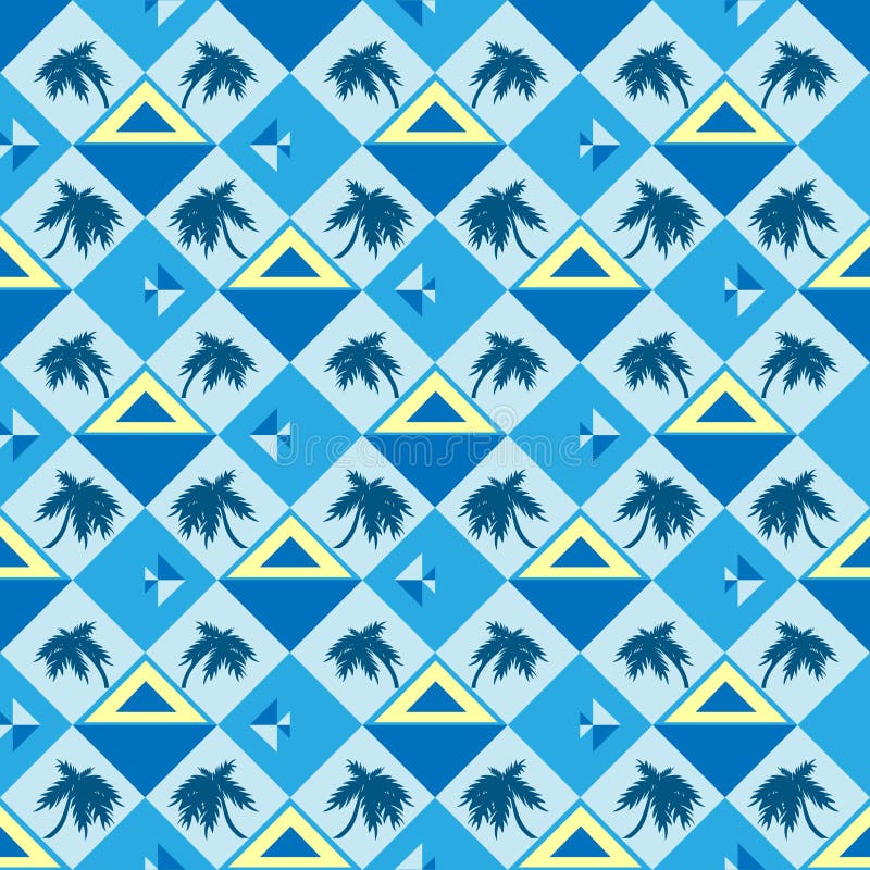 De textuur van palmen en van vissen vector illustratie De textuur van palmen en van vissen vector illustratie