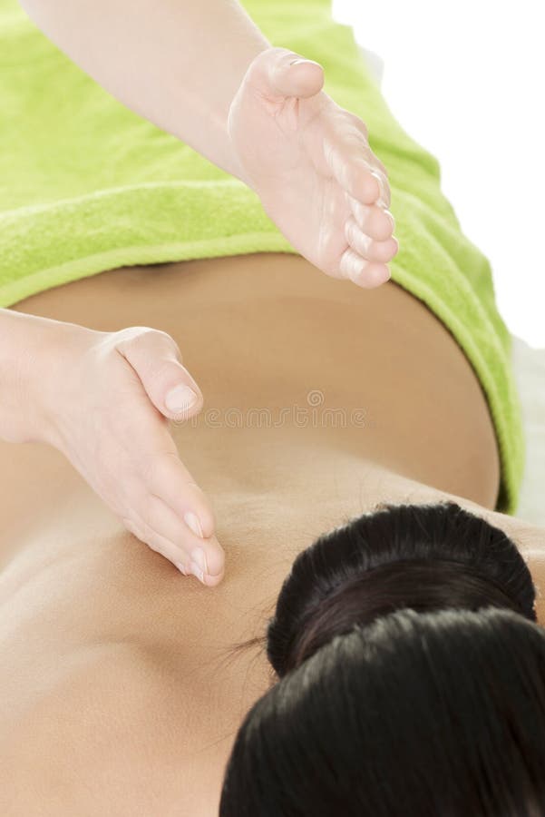 De therapie van de massage