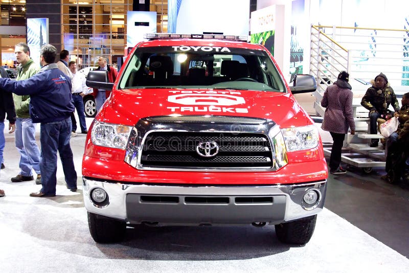 De Toendra van Toyota stock foto De Toendra van Toyota stock foto