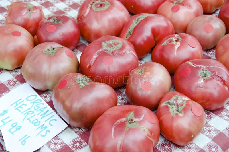 De tomaten van het erfgoed royalty-vrije stock afbeelding De tomaten van het erfgoed royalty-vrije stock afbeelding