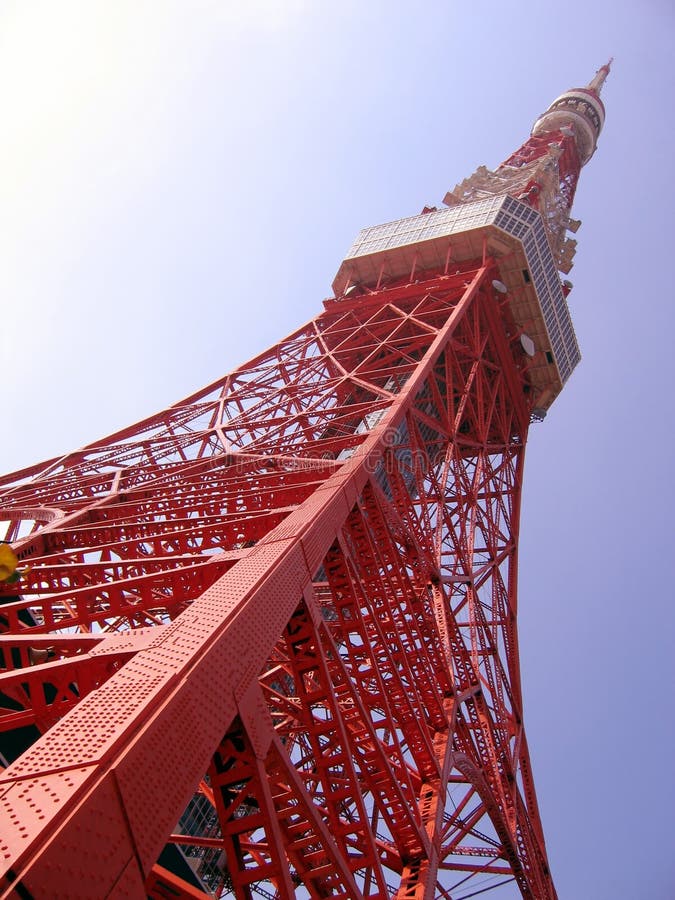 De Toren van Tokyo stock fotografie De Toren van Tokyo stock fotografie