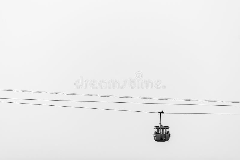 De Tram van Airial van de Poort van de hel stock afbeeldingen De Tram van Airial van de Poort van de hel stock afbeeldingen