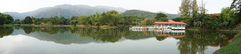 Taiping Lake Garden, Maleisië royalty-vrije stock afbeelding