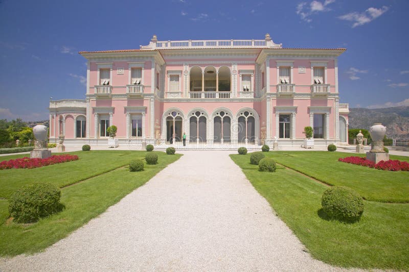 De Tuinen en Villa Ephrussi DE Rothschild, Heilige Jean Cap Ferrat, Frankrijk