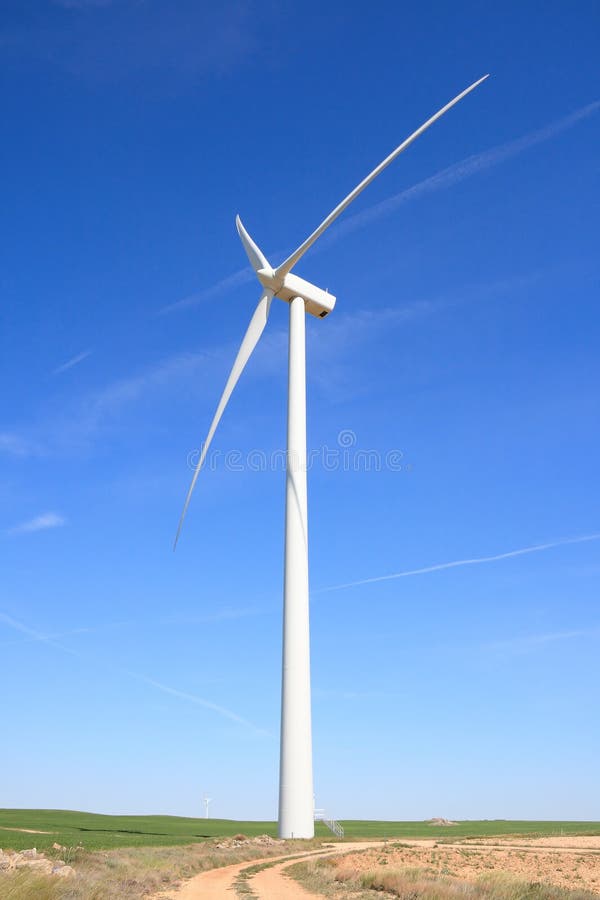 De Turbine van de wind royalty-vrije stock fotografie De Turbine van de wind royalty-vrije stock fotografie