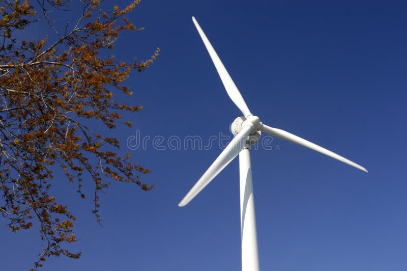 De Turbine van de wind royalty-vrije stock foto De Turbine van de wind royalty-vrije stock foto