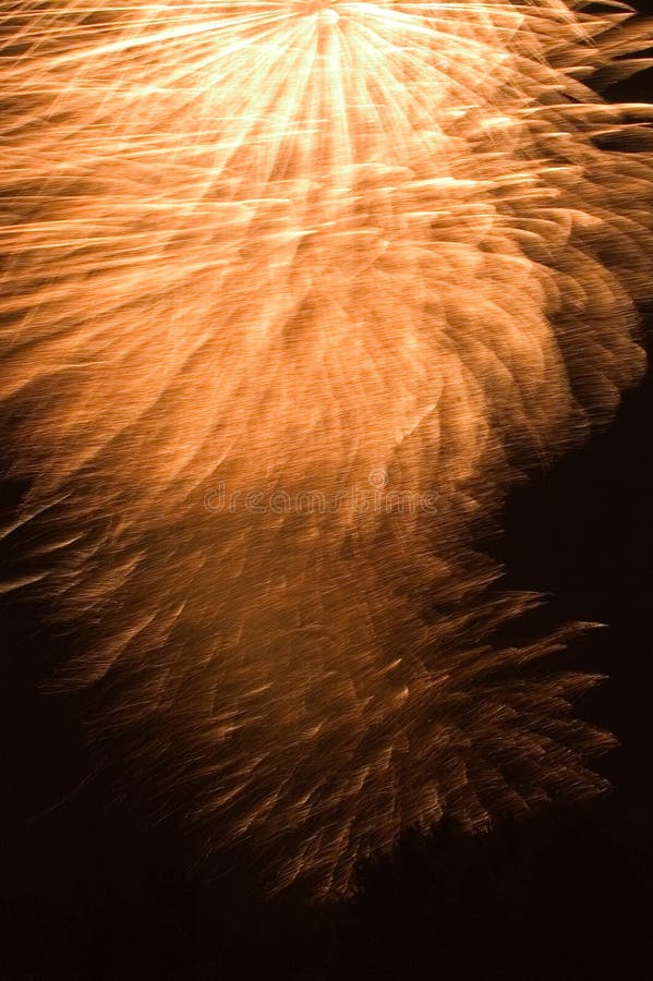 De Uitbarsting van Ffireworks stock afbeelding De Uitbarsting van Ffireworks stock afbeelding