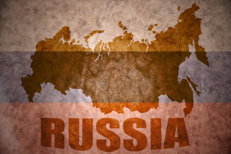 De uitstekende kaart van Rusland
