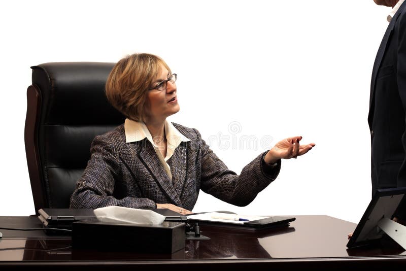 De Uitvoerende macht van de vrouw - Groepswerk royalty-vrije stock afbeelding De Uitvoerende macht van de vrouw - Groepswerk royalty-vrije stock afbeelding