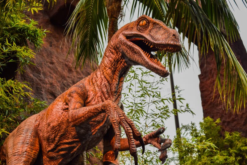 De Universele Studio's van Jurassic Park stock afbeeldingen De Universele Studio's van Jurassic Park stock afbeeldingen
