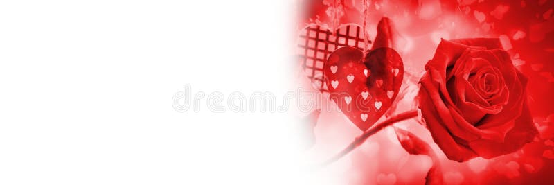 Digital composite of Valentines rode transition background. Digital composite of Valentines rode transition background