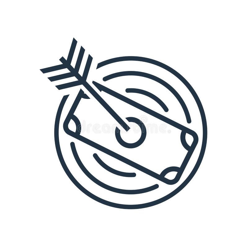De vector van het geldpictogram op witte achtergrond, Geldteken wordt geïsoleerd dat stock illustratie De vector van het geldpictogram op witte achtergrond, Geldteken wordt geïsoleerd dat stock illustratie