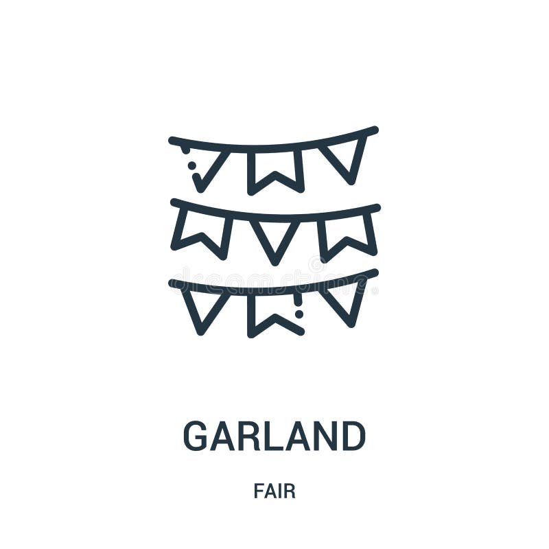 de vector van het slingerpictogram van eerlijke inzameling De dunne van het het overzichtspictogram van de lijnslinger vectorillu stock illustratie de vector van het slingerpictogram van eerlijke inzameling De dunne van het het overzichtspictogram van de lijnslinger vectorillu stock illustratie