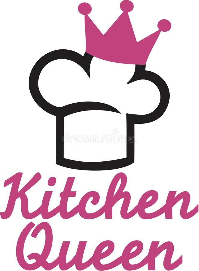 Kitchen Queen vector stock illustratie